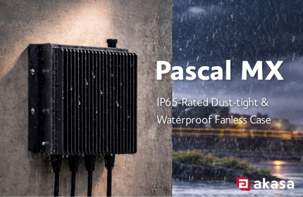 Akasa Unveils Pascal MX: An IP65-Rated Fanless (Thin) Mini-ITX Case for Industrial and Harsh-Environment Computing